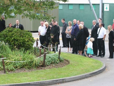 Tony Trott's Funeral