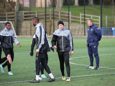 Training session at Bucklers Mead