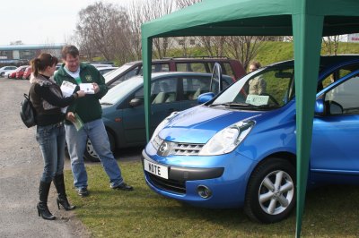 Chalke sponsored cars