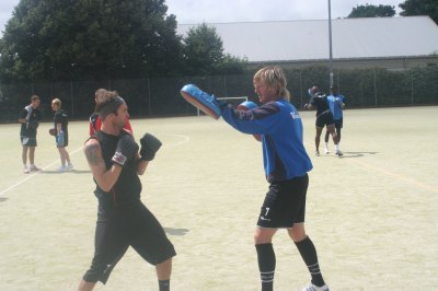 Players Boxing Training Session