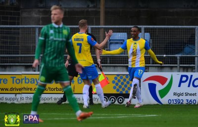 Torquay United - FA Trophy R2 - Away