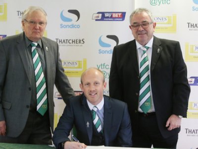 Darren Way signs three year contract