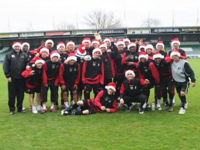 Christmas Time at Huish Park