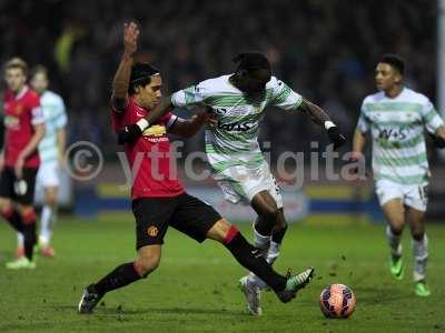 Yeovil Town v Manchester United 040115