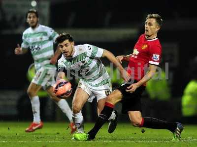 Yeovil Town v Manchester United 040115