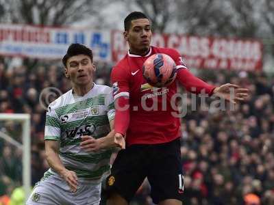 Yeovil Town v Manchester United 040115