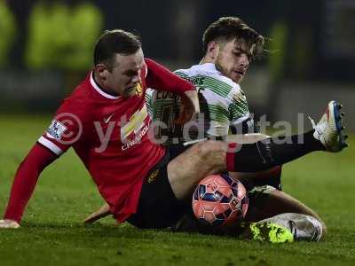 Yeovil Town v Manchester United 040115