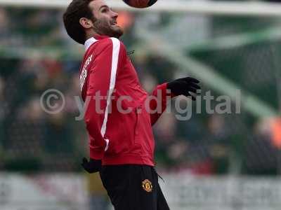 Yeovil Town v Manchester United 040115