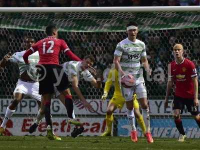 Yeovil Town v Manchester United 040115