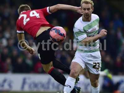 Yeovil Town v Manchester United 040115