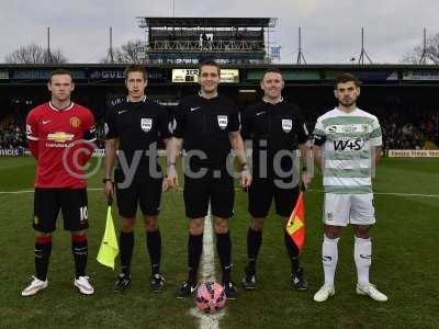 Yeovil Town v Manchester United 040115