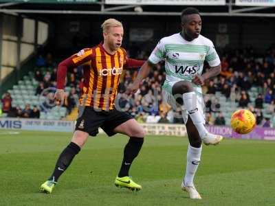 Yeovil Town v Bradford City 170115