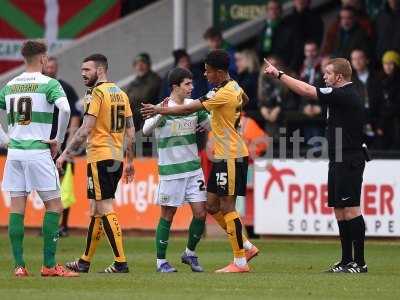 Cambridge United v Yeovil Town 190316