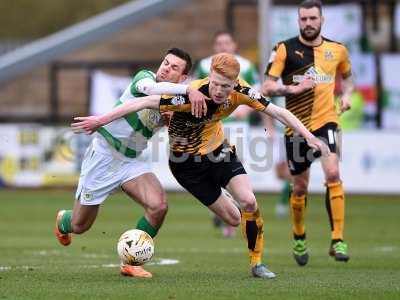 Cambridge United v Yeovil Town 190316