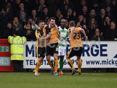 Cambridge United v Yeovil Town 190316