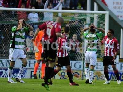 Yeovil Town v Exeter City 310810