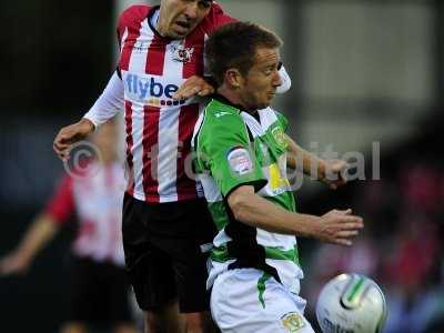 Yeovil Town v Exeter City 310810