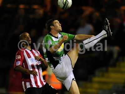 Yeovil Town v Exeter City 310810