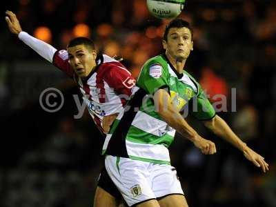 Yeovil Town v Exeter City 310810