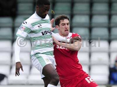 Yeovil Town v Crawley Town 081114