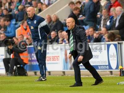 Colchester United  v Yeovil Town, Colchester, UK - 6 May 2017