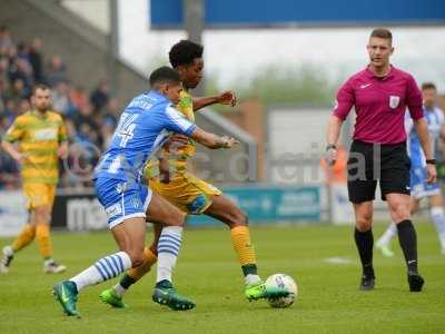 Colchester United  v Yeovil Town, Colchester, UK - 6 May 2017