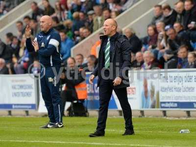 Colchester United  v Yeovil Town, Colchester, UK - 6 May 2017