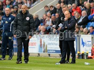 Colchester United  v Yeovil Town, Colchester, UK - 6 May 2017