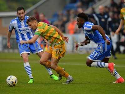 Colchester United  v Yeovil Town, Colchester, UK - 6 May 2017