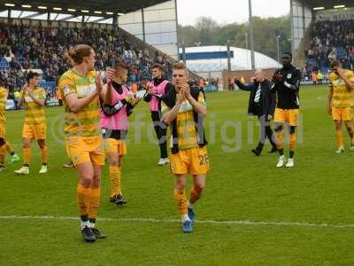 Colchester United  v Yeovil Town, Colchester, UK - 6 May 2017