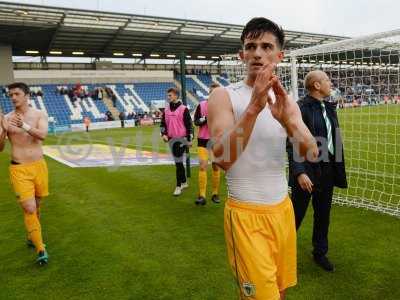 Colchester United  v Yeovil Town, Colchester, UK - 6 May 2017