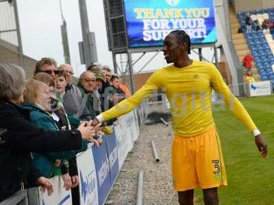 Colchester United  v Yeovil Town, Colchester, UK - 6 May 2017