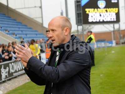 Colchester United  v Yeovil Town, Colchester, UK - 6 May 2017