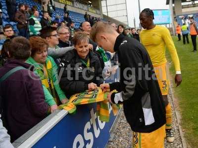 Colchester United  v Yeovil Town, Colchester, UK - 6 May 2017