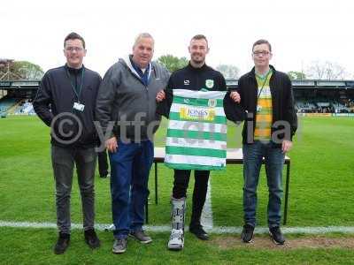 Yeovil Town v Stevenage, Yeovil, UK - 29 Apr 2017