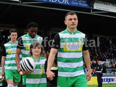 Yeovil Town v Stevenage, Yeovil, UK - 29 Apr 2017