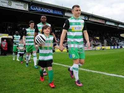 Yeovil Town v Stevenage, Yeovil, UK - 29 Apr 2017