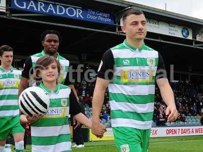 Yeovil Town v Stevenage, Yeovil, UK - 29 Apr 2017