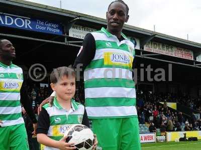 Yeovil Town v Stevenage, Yeovil, UK - 29 Apr 2017