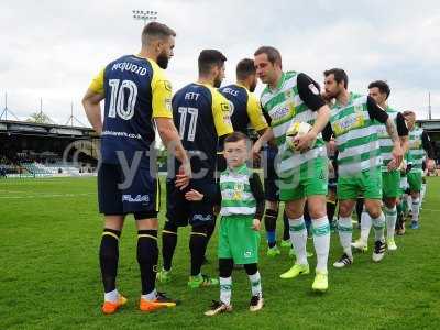 Yeovil Town v Stevenage, Yeovil, UK - 29 Apr 2017