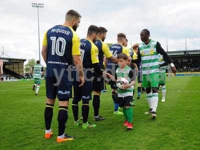 Yeovil Town v Stevenage, Yeovil, UK - 29 Apr 2017