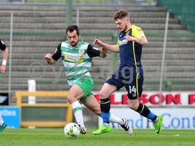 Yeovil Town v Stevenage, Yeovil, UK - 29 Apr 2017