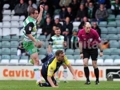 Yeovil Town v Stevenage, Yeovil, UK - 29 Apr 2017