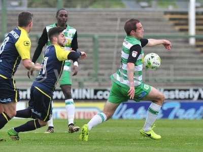 Yeovil Town v Stevenage, Yeovil, UK - 29 Apr 2017