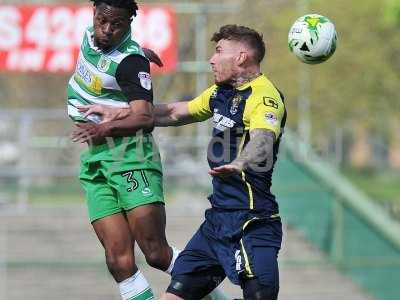 Yeovil Town v Stevenage, Yeovil, UK - 29 Apr 2017