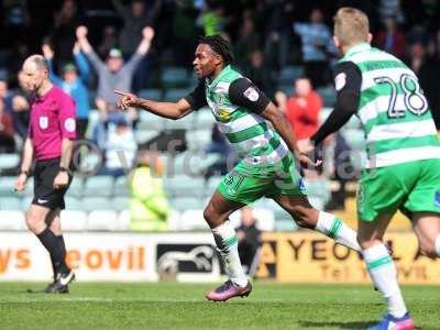 Yeovil Town v Stevenage, Yeovil, UK - 29 Apr 2017