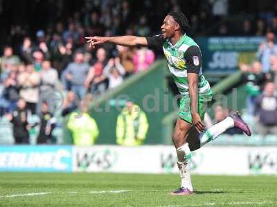 Yeovil Town v Stevenage, Yeovil, UK - 29 Apr 2017