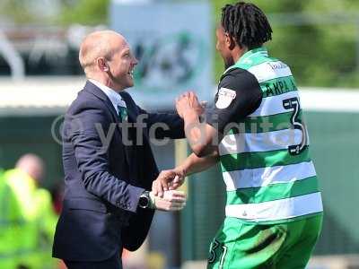 Yeovil Town v Stevenage, Yeovil, UK - 29 Apr 2017