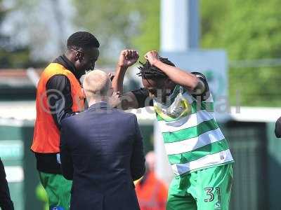 Yeovil Town v Stevenage, Yeovil, UK - 29 Apr 2017