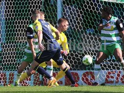 Yeovil Town v Stevenage, Yeovil, UK - 29 Apr 2017